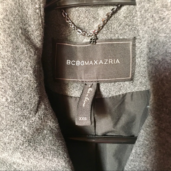 BCBGMAXAZRIA “Finn” Peacoat in Charcoal Gray🌟EUC - Picture 4 of 16
